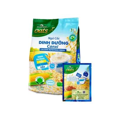 Ngũ Cốc Dinh Dưỡng Canxi Ít Đường Xuân An Gói 400g