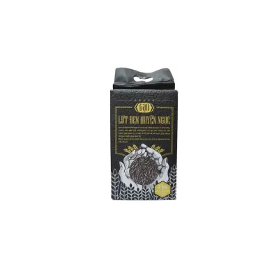 Gạo Lứt Đen Huyền Ngọc Cỏ Mây Túi 2kg
