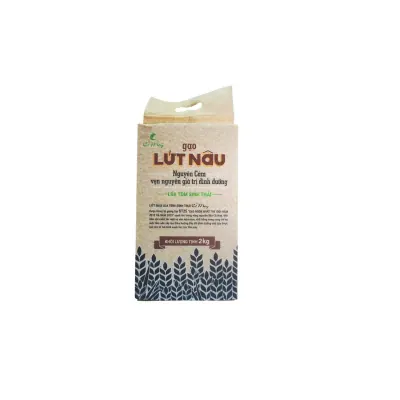 Gạo Lứt Nâu Cỏ Mây 2kg