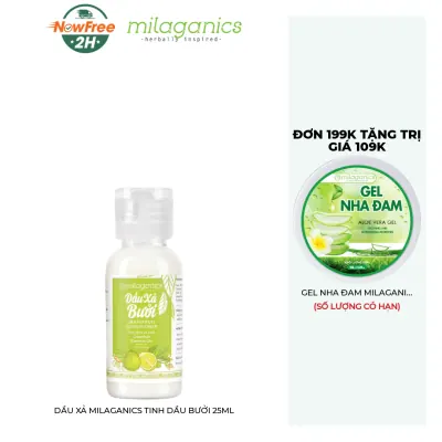[Mini] Dầu Xả Milaganics Tinh Dầu Bưởi 25ml