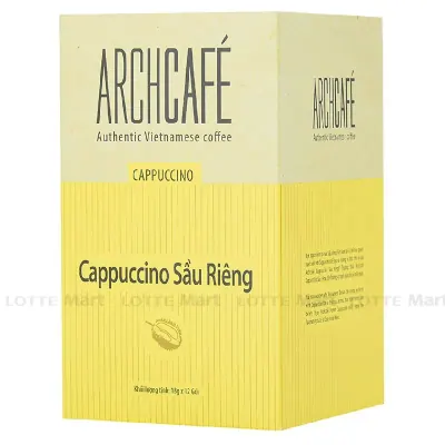 Cà Phê Cappuccino Sầu Riêng Archcafe (18g x 12 Gói)
