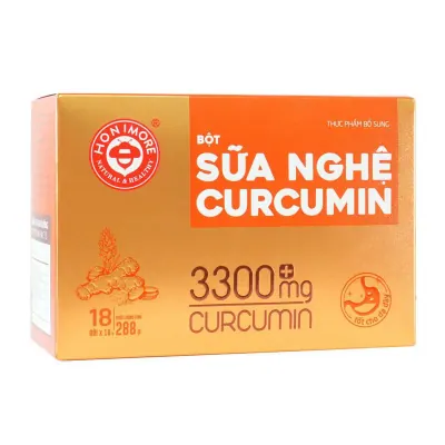 Sữa Nghệ Curcumin Honimore 18x16g