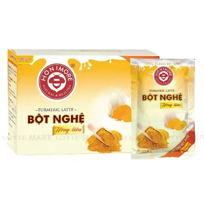 Bột Nghệ Uống Liền Honimore Hộp 18 Gói 16g