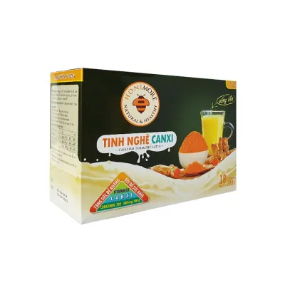 Tinh Nghệ Canxi Honimore Hộp Giấy 288g