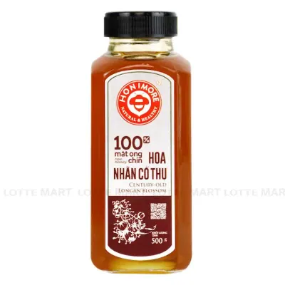 Mật Ong Chín Honimore Hoa Nhãn Cổ Thụ Hũ 500g