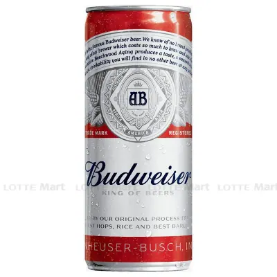 Bia Budweiser 5% ABV Lon 500ml