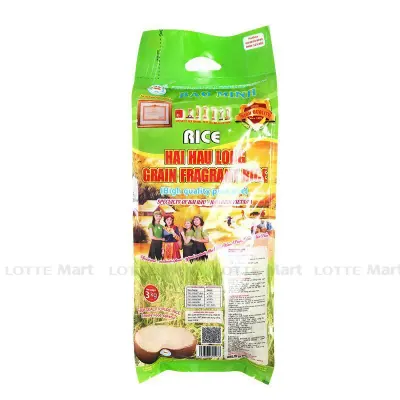 Gạo Dẻo Tám Thơm Hải Hậu Bảo Minh Túi 3kg