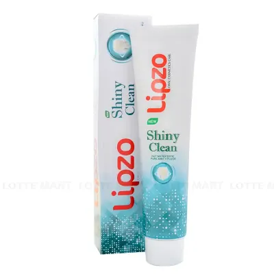 Kem Đánh Răng Lipzo Shiny Clean Thơm Mát Diệt Khuẩn Tuýp 185g