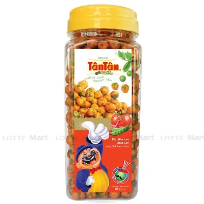 Đậu Hòa Lan TÂN TÂN Vị Chua Cay Hũ 190g