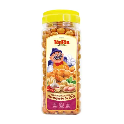 Đậu Phộng Da Cá Tỏi Ớt TÂN TÂN Hũ 240g