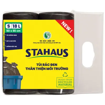 Túi Rác Đen Ttmt Stahaus 50x55cm 1kg