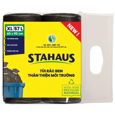 Túi Rác Đen Ttmt Stahaus 60x90cm 1kg