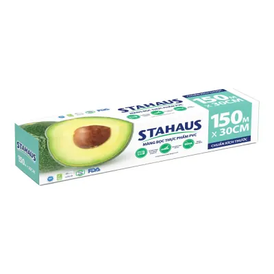 Màng Bọc Thực Phẩm PVC Stahaus 30cm x 150m
