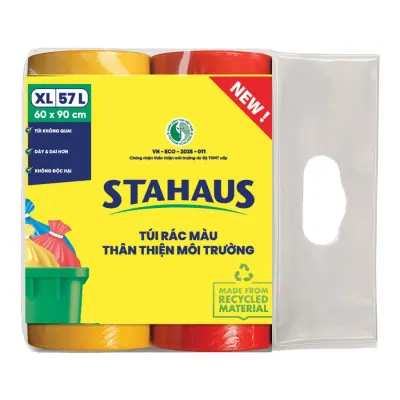 Túi Rác Màu Ttmt Stahaus 60x90cm 1kg