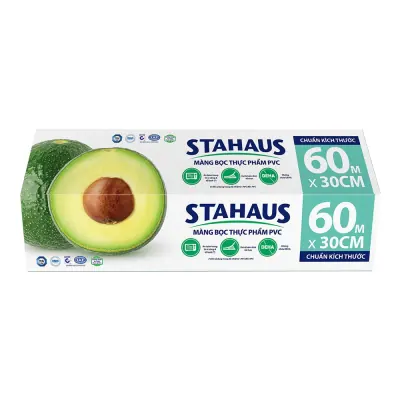 Màng Bọc Thực Phẩm PVC Stahaus 30cm x 60m