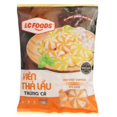 Viên Thả LC Foods Lẩu Trứng Cá 500g