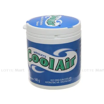Kẹo Gum Cool Air Hương Bạc Hà Khuynh Diệp Hũ 146g