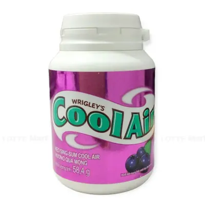 Kẹo Gum Cool Air Hương Quả Mọng Hũ 40 Viên