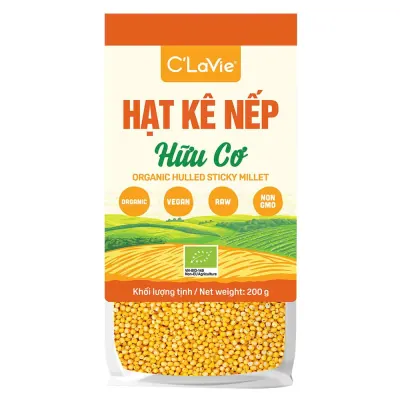Hạt Kê Nếp Hữu Cơ C'LaVie 200g