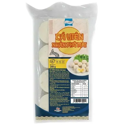 Cá Viên Nhân Phô Mai Tân Việt Sin 200g