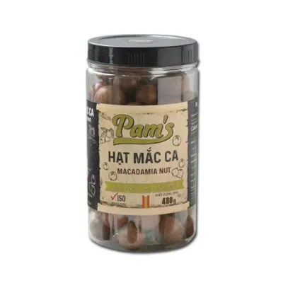 Hạt Macadamia Pam's Lọ 250g