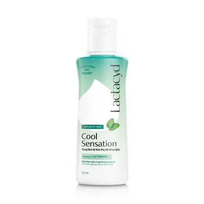 Dung Dịch Vệ Sinh Phụ Nữ Lactacyd Cool Sensation Chai 150ml