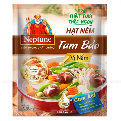 Hạt Nêm Chay Neptune Tam Bảo Vị Nấm 380g