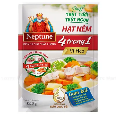 Hạt Nêm Neptune 4in1 Vị Heo Gói 850g