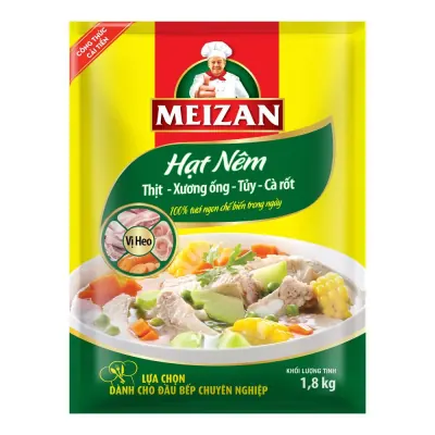 Hạt Nêm Meizan Vị Heo Gói 1.8kg