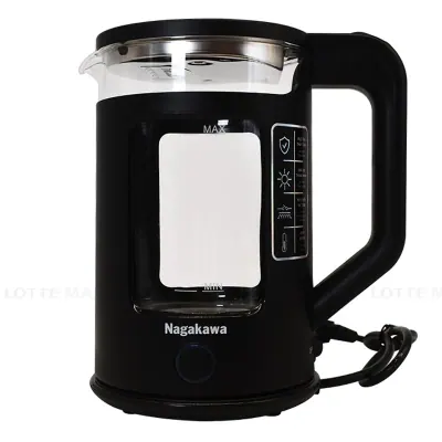 Ấm Đun Siêu Tốc Thủy Tinh Nagakawa 0317 1.7L