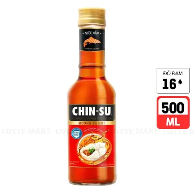 Nước Mắm Chinsu Hương Cá Hồi Chai 500ml
