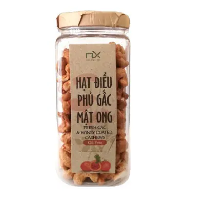 Hạt Điều Rang Muối Tách Vỏ Lụa NX - F