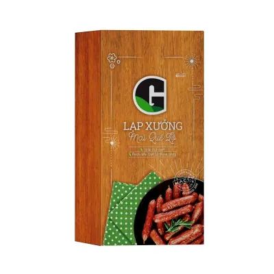 Lạp Xưởng Mai Quế Lộ G Feddy Hộp Giấy 200g
