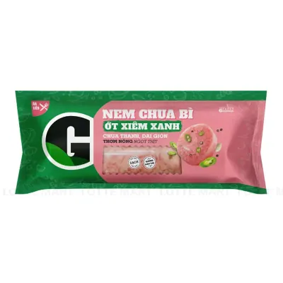 Nem Chua Bì Ớt Xiêm Xanh G 180g