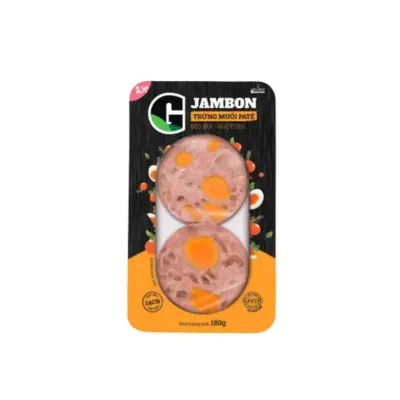 Jambon Trứng Muối Pate G 180g