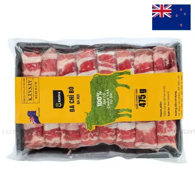 Ba Chỉ Bò New Zealand 475g