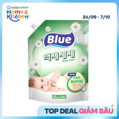 Nước Giặt Xả Blue Forbaby Túi 3.6L