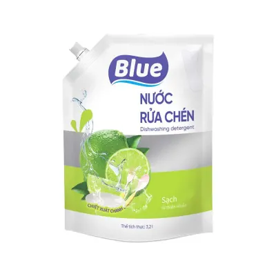 Nước Rửa Chén Blue Chiết Xuất Chanh 3.2L