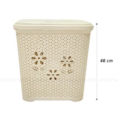 Giỏ Giặt Biohome Họa Tiết Hoa 46x45cm