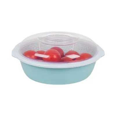 Bộ Thau Rổ Nhựa Nắp Bầu 3278 – 30cm