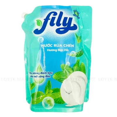 Nước Rửa Chén Fily Hương Bạc Hà Túi 3.5kg