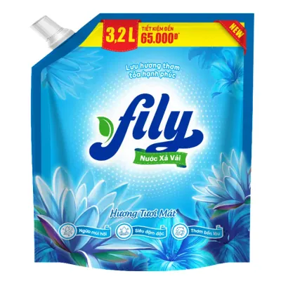 Nước Xả Vải Fily Hương Tươi Mát 3.2L