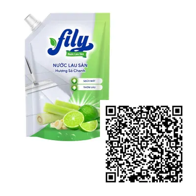 Nước Lau Sàn Fily Hương Sả Chanh Túi 3.5kg