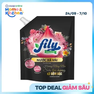 Nước Xả Vải Fily Hương Nồng Nàn 3.2L