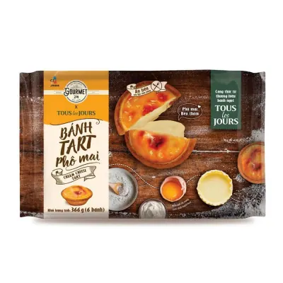 Bánh Tart Phô Mai CJ 366g