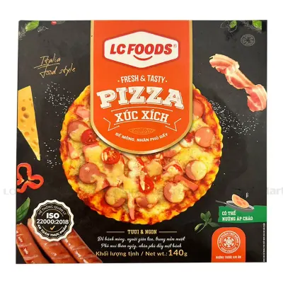 Pizza Xúc Xích LC Foods Hộp 140g