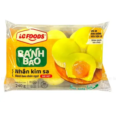 Bánh Bao Kim Sa LC Foods 240g