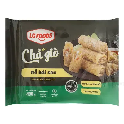 Chả Giò Rế Hải Sản LC Foods Gói 400g