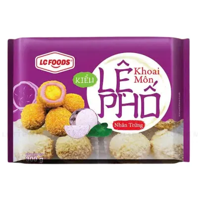 Khoai Môn Lệ Phố Nhân Trứng LC Foods 300g