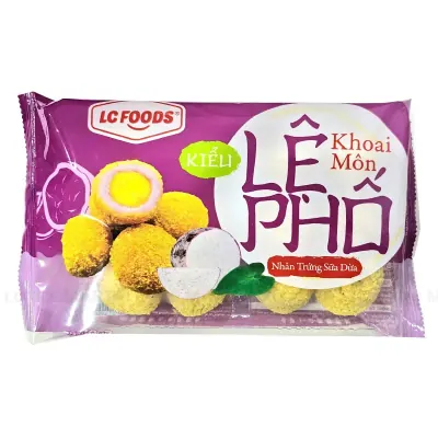 Khoai Môn Lệ Phố Nhân Trứng Sữa Dừa LC Foods 300g